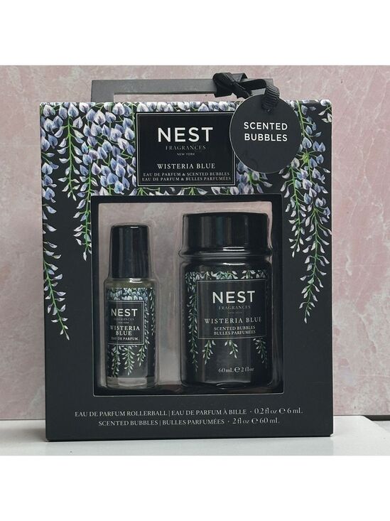 NEST Fragrances Other - NEST Fragrances Wisteria Blue Bath Set